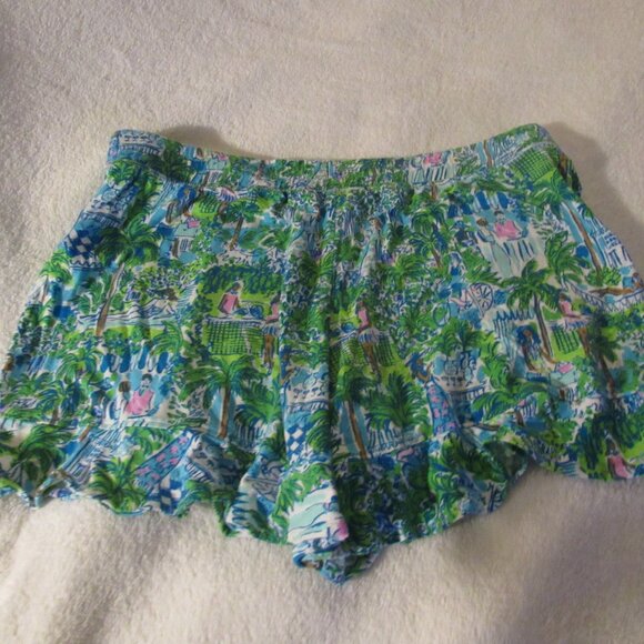Lilly Pulitzer Green/Blue Pajamas  Medium - Picture 10 of 10